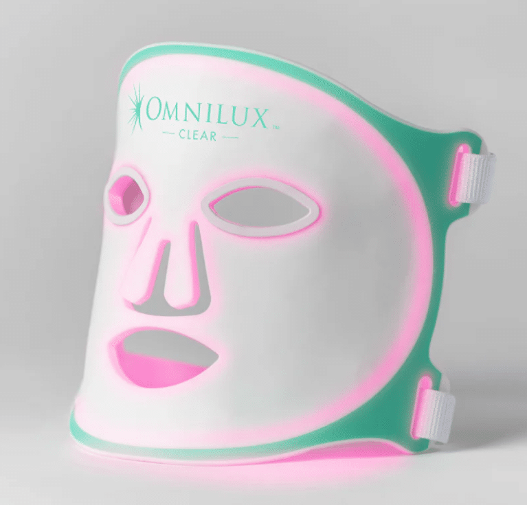 omnliux LED face mask for acne